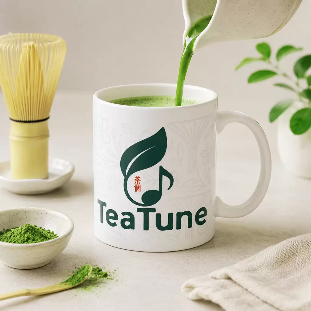 TEATUNE MUG Preparation scene HD image