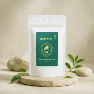 TeaTune Lvhe beverage grade matcha 30g hero product